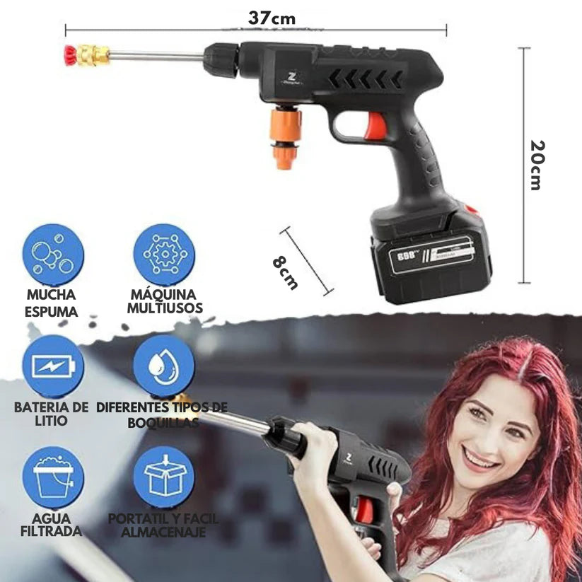 🔥 LAVADORA A PRESIÓN INALÁMBRICA 48V